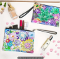 Preview: Diamond Painting 2er-Set Diamond Painting Geldbörse - Handtasche mit Reissverschluss